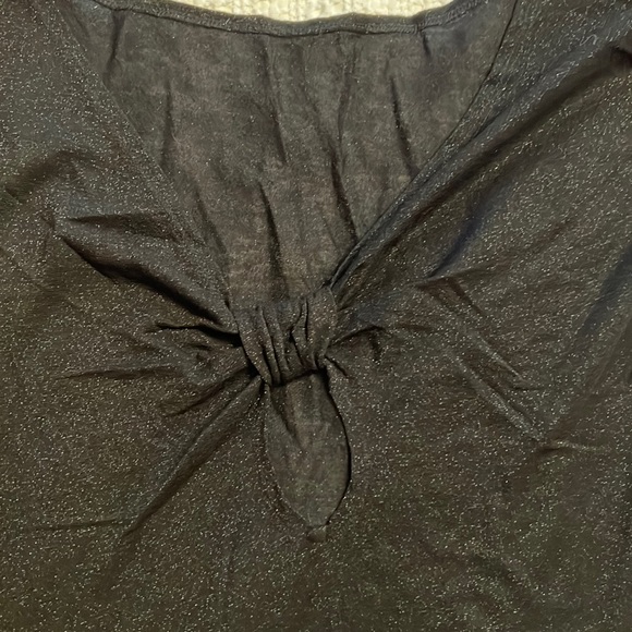 cut out bow open back shirt vintage H&M - Picture 1 of 3